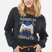 Elementary Level Complete Class Of 2024 Graduation Cropped Pullover Crew