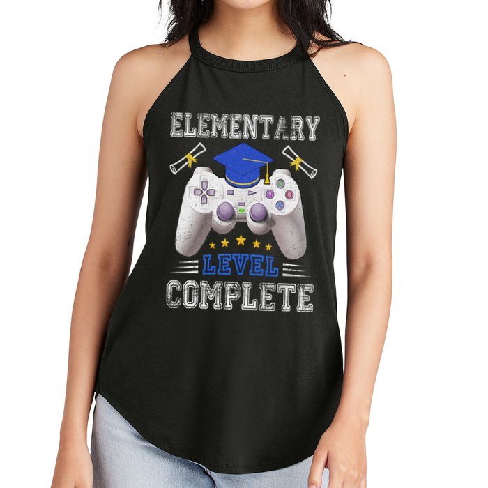 Elementary Level Complete Class Of 2024 Graduation Women's Perfect Tri Rocker Tank