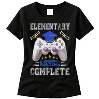 Elementary Level Complete Class Of 2024 Graduation Womens T-Shirt