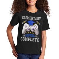 Elementary Level Complete Class Of 2024 Graduation Kids T-Shirt