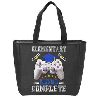 Elementary Level Complete Class Of 2024 Graduation Zip Tote Bag