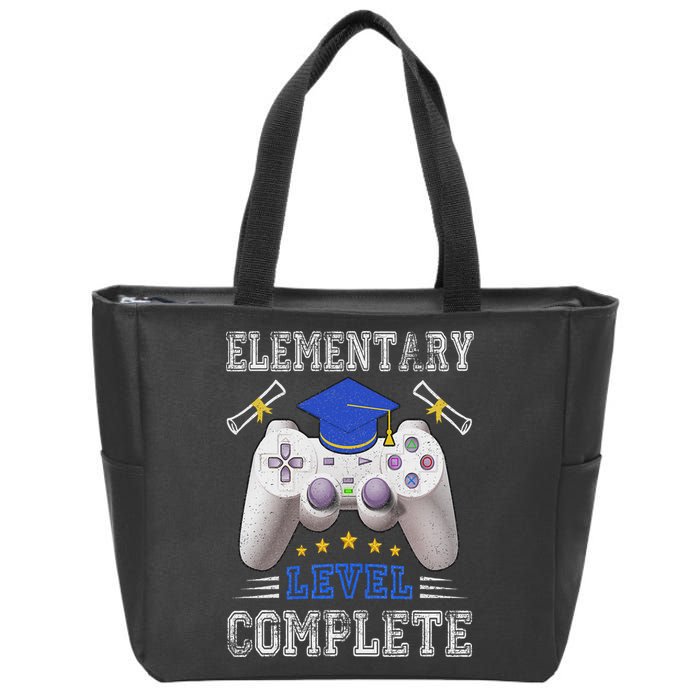 Elementary Level Complete Class Of 2024 Graduation Zip Tote Bag