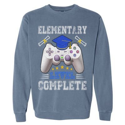 Elementary Level Complete Class Of 2024 Graduation Garment-Dyed Sweatshirt