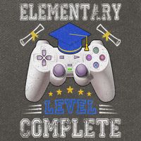 Elementary Level Complete Class Of 2024 Graduation Cotton Canvas Backpack