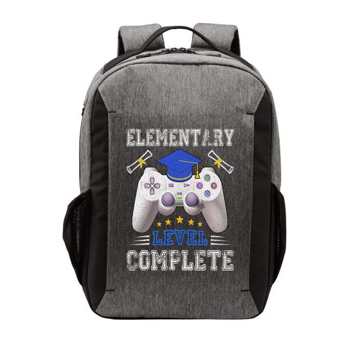 Elementary Level Complete Class Of 2024 Graduation Vector Backpack