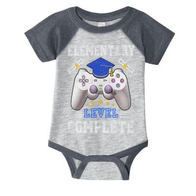 Elementary Level Complete Class Of 2024 Graduation Infant Baby Jersey Bodysuit