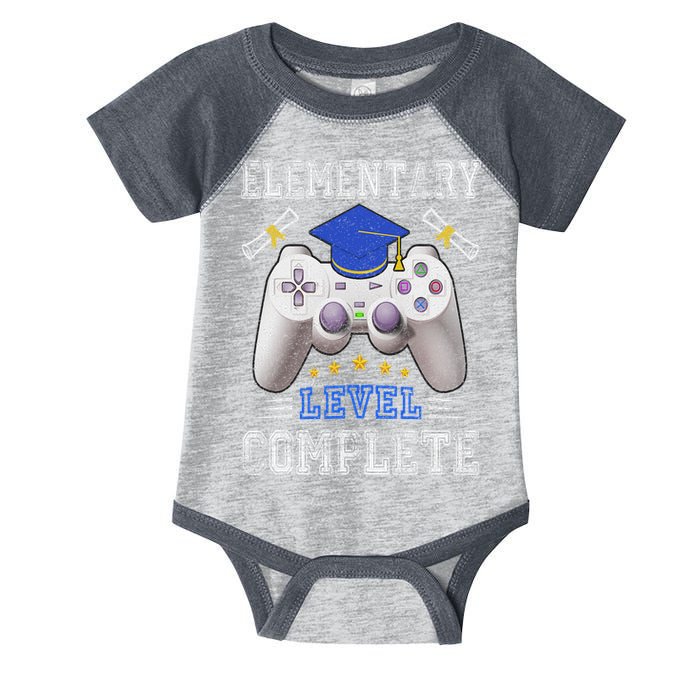Elementary Level Complete Class Of 2024 Graduation Infant Baby Jersey Bodysuit