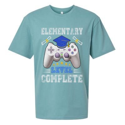 Elementary Level Complete Class Of 2024 Graduation Sueded Cloud Jersey T-Shirt