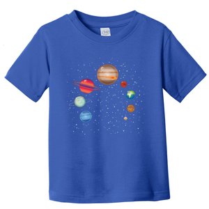 Earth Lover Celestial Body Fan Funny Galaxy Exploration Club Gift Toddler T-Shirt