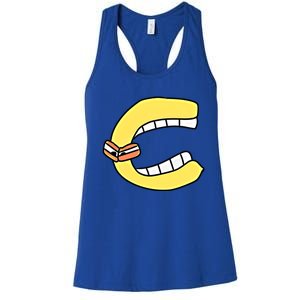 Emotion Letter C Alphabet Lore Gift Women's Racerback Tank