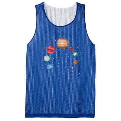 Earth Lover Celestial Body Fan Funny Galaxy Exploration Club Gift Mesh Reversible Basketball Jersey Tank