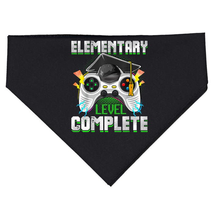 Elementary Level Complete Gamer Graduation Video Games USA-Made Doggie Bandana