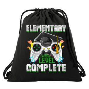 Elementary Level Complete Gamer Graduation Video Games Drawstring Bag