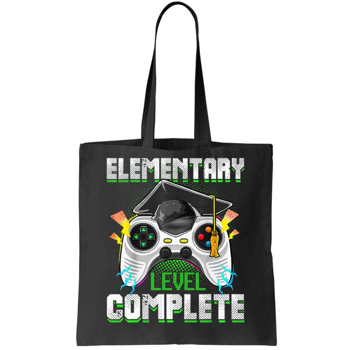 Elementary Level Complete Gamer Graduation Video Games Tote Bag