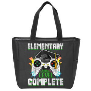 Elementary Level Complete Gamer Graduation Video Games Zip Tote Bag