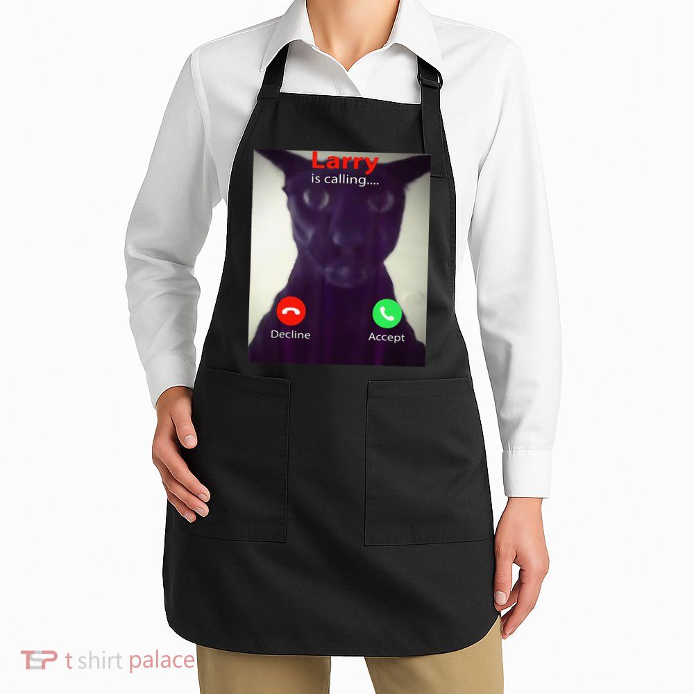 Evil Larry Cat Meme Cat Lover Cat Mom Cat Dad S Apron