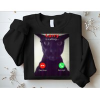 Evil Larry Cat Meme Cat Lover Cat Mom Cat Dad S Sweatshirt