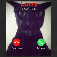 Evil Larry Cat Meme Cat Lover Cat Mom Cat Dad S 15oz Campfire Ceramic Mug