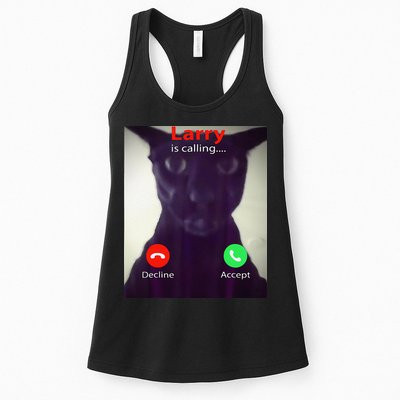 Evil Larry Cat Meme Cat Lover Cat Mom Cat Dad S Womens Tank Top