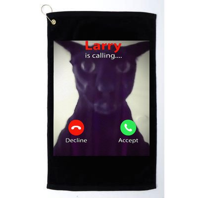 Evil Larry Cat Meme Cat Lover Cat Mom Cat Dad S Golf Towel
