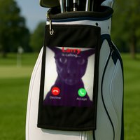 Evil Larry Cat Meme Cat Lover Cat Mom Cat Dad S Golf Towel