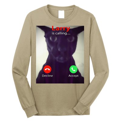 Evil Larry Cat Meme Cat Lover Cat Mom Cat Dad S Long Sleeve Shirt