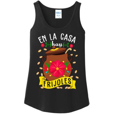 En La Casa Hay Frijoles Funny Mexican Mom Mexican Food Ladies Essential Tank