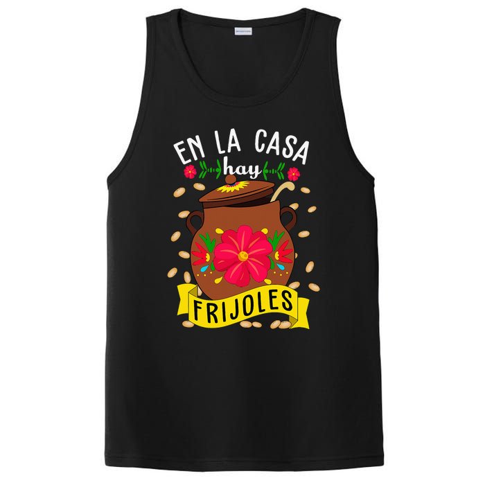 En La Casa Hay Frijoles Funny Mexican Mom Mexican Food PosiCharge Competitor Tank