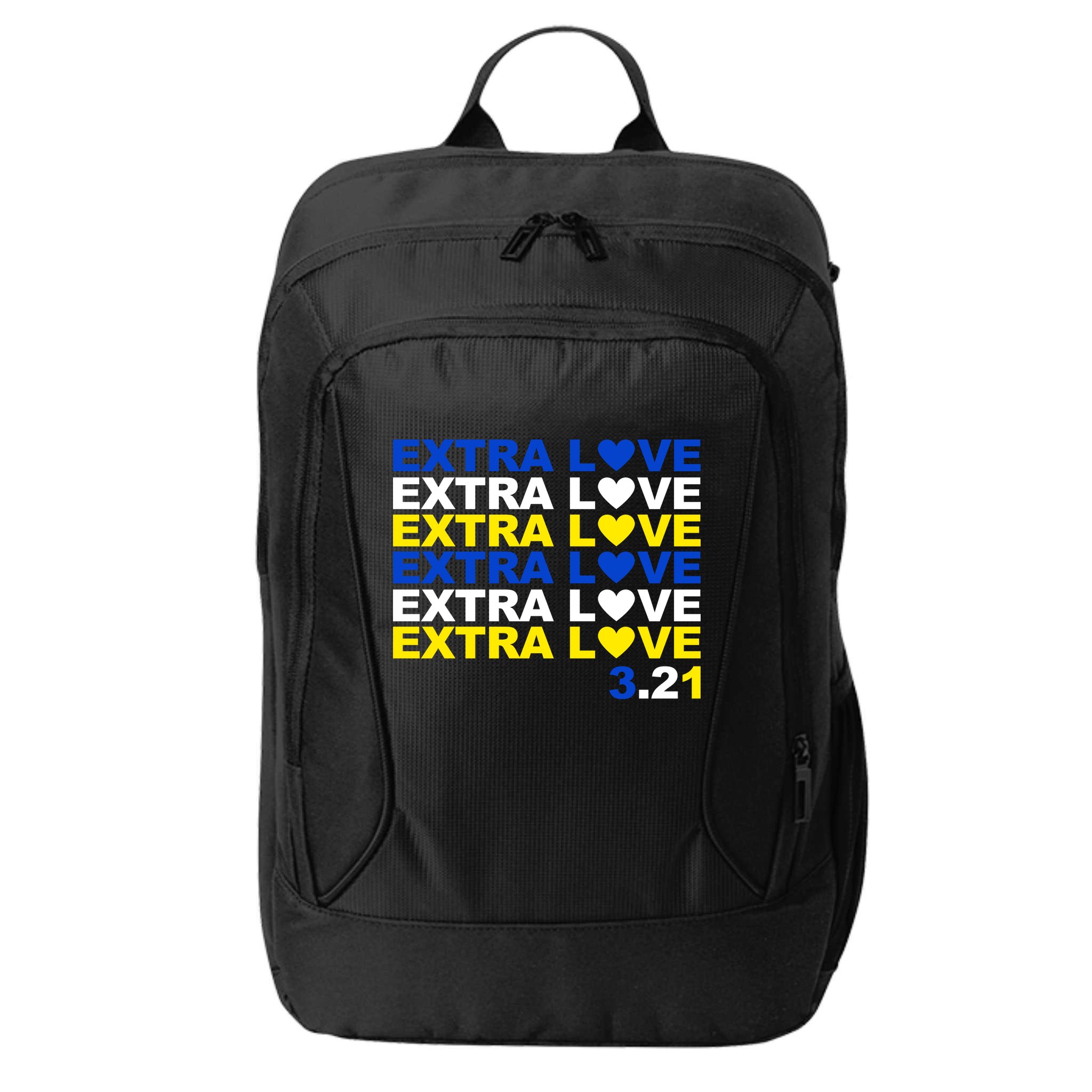 Extra Love Down Syndrome March City Backpack