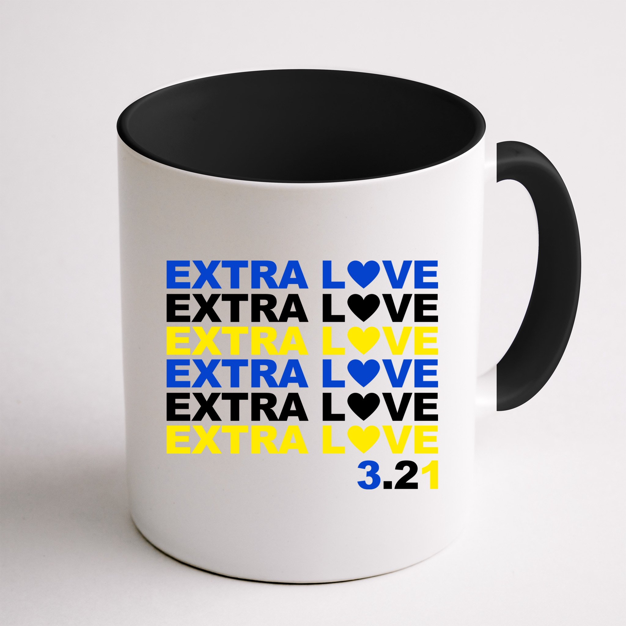 Extra Love Down Syndrome March Mug