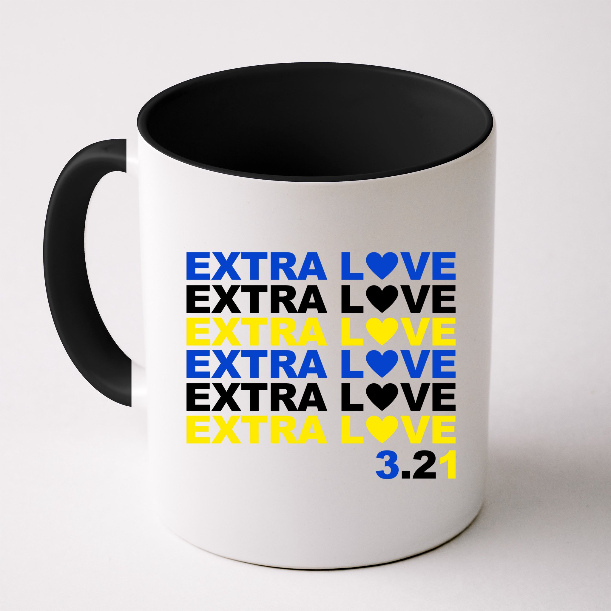 Extra Love Down Syndrome March Mug