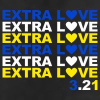Extra Love Down Syndrome March 11oz C Handle Ceramic Mug