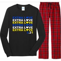 Extra Love Down Syndrome March Long Sleeve Pajama Set