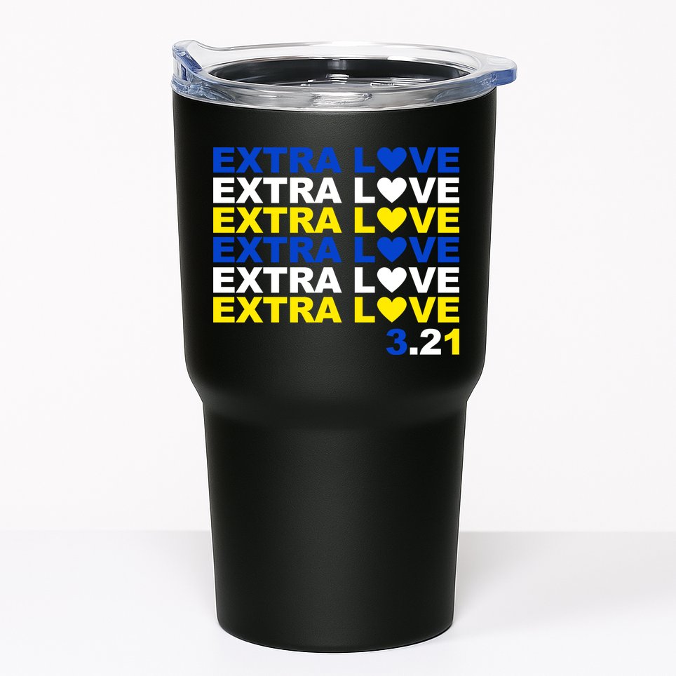 Extra Love Down Syndrome March Tumbler