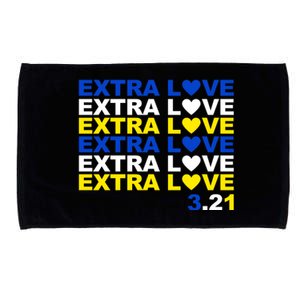 Extra Love Down Syndrome March Microfiber Hand Towel