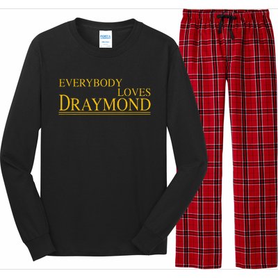 Everybody Loves Draymond Bay Area Basketball Fan Long Sleeve Pajama Set