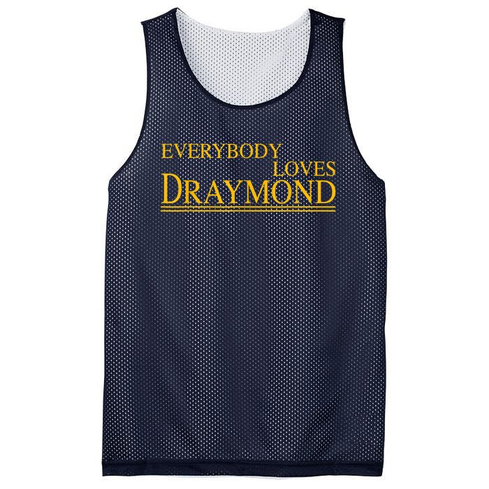 Everybody Loves Draymond Bay Area Basketball Fan Mesh Reversible Basketball Jersey Tank