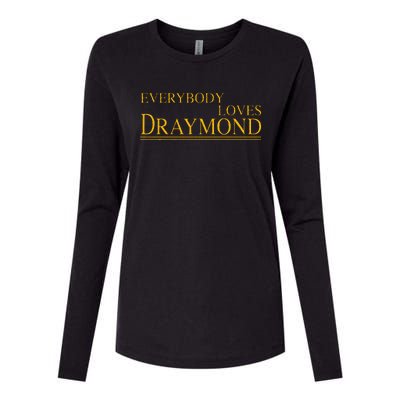 Everybody Loves Draymond Bay Area Basketball Fan Womens Cotton Relaxed Long Sleeve T-Shirt