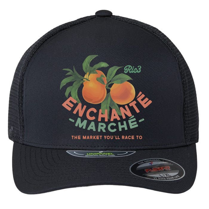 Enchante Lemon Daniel Ricciardo George Russell Wearing RIC3 Enchante Lemon Flexfit Unipanel Trucker Cap