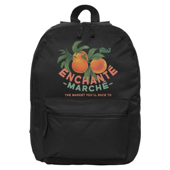 Enchante Lemon Daniel Ricciardo George Russell Wearing RIC3 Enchante Lemon 16 in Basic Backpack