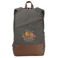 Enchante Lemon Daniel Ricciardo George Russell Wearing RIC3 Enchante Lemon Cotton Canvas Backpack