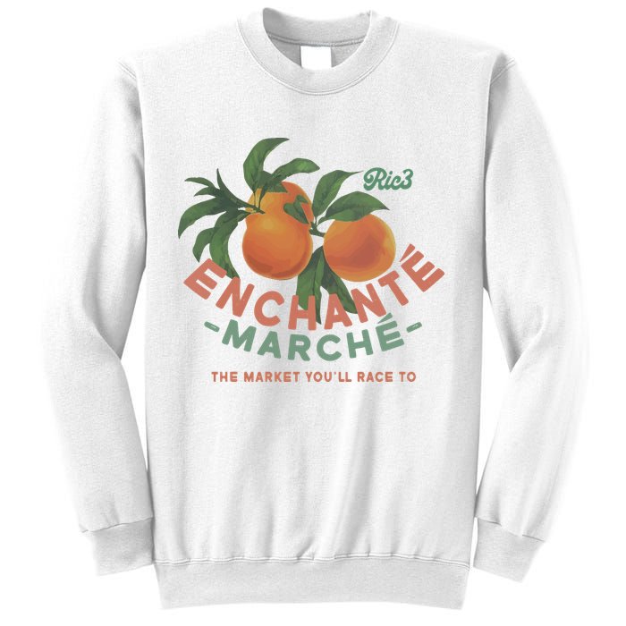 Enchante Lemon Daniel Ricciardo George Russell Wearing RIC3 Enchante Lemon Sweatshirt
