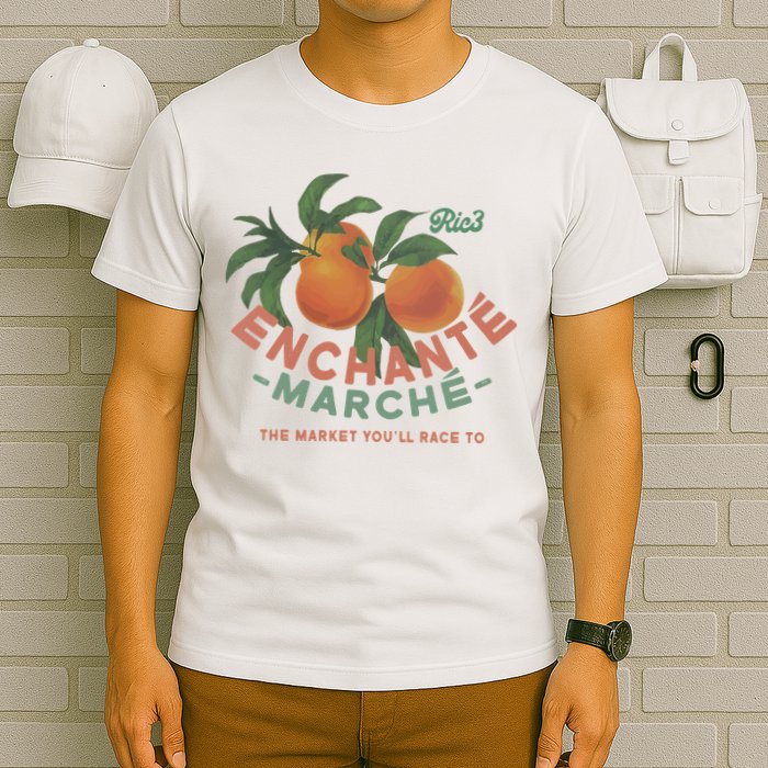 Enchante Lemon Daniel Ricciardo George Russell Wearing RIC3 Enchante Lemon T-Shirt