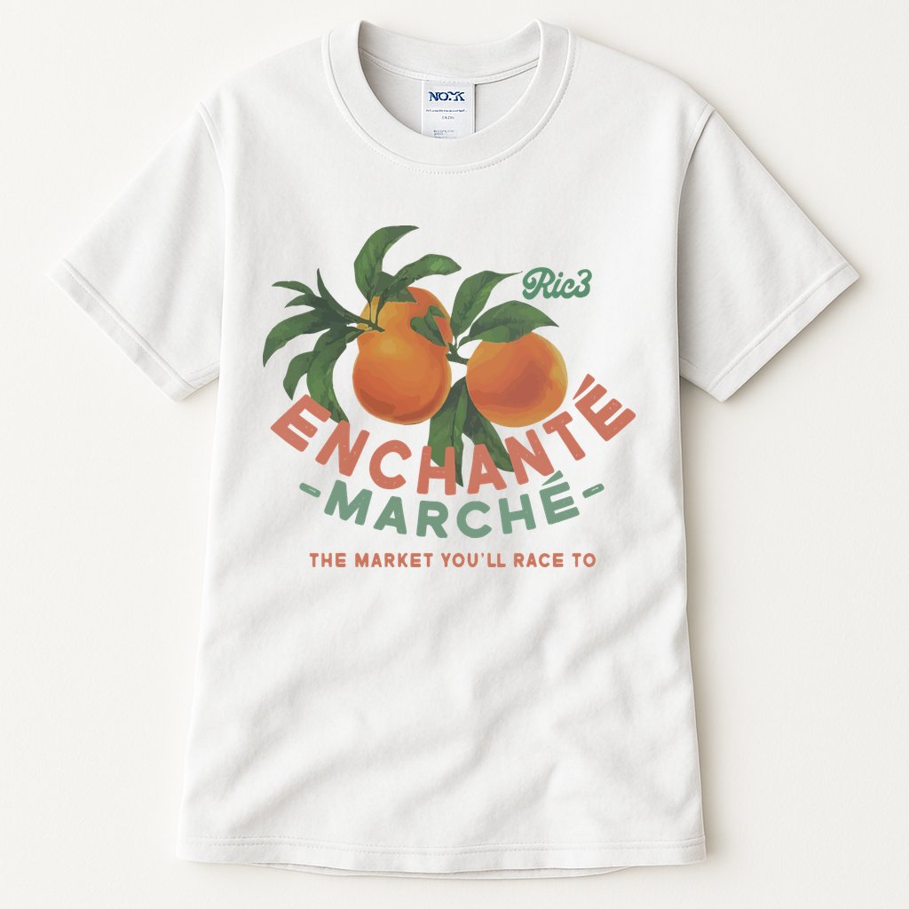 Enchante Lemon Daniel Ricciardo George Russell Wearing RIC3 Enchante Lemon Tall T-Shirt