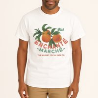 Enchante Lemon Daniel Ricciardo George Russell Wearing RIC3 Enchante Lemon Tall T-Shirt