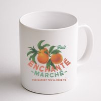 Enchante Lemon Daniel Ricciardo George Russell Wearing RIC3 Enchante Lemon Mug