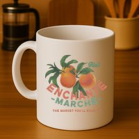 Enchante Lemon Daniel Ricciardo George Russell Wearing RIC3 Enchante Lemon Mug