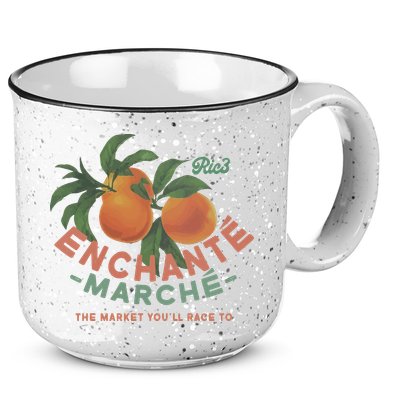 Enchante Lemon Daniel Ricciardo George Russell Wearing RIC3 Enchante Lemon 15oz Campfire Ceramic Mug
