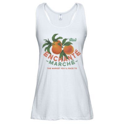 Enchante Lemon Daniel Ricciardo George Russell Wearing RIC3 Enchante Lemon Ladies Essential Flowy Tank