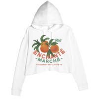 Enchante Lemon Daniel Ricciardo George Russell Wearing RIC3 Enchante Lemon Crop Fleece Hoodie